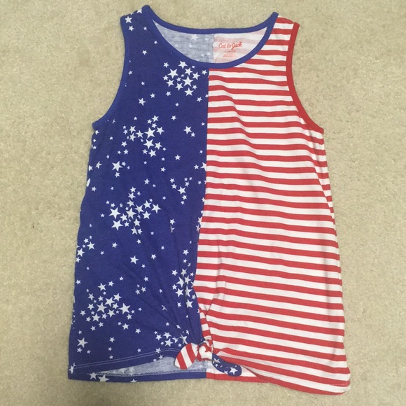 Cat & Jack Other - Red, white, and blue tank top.